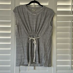 🆕 Max Studio Women’s Sleeveless Striped Top, Size S